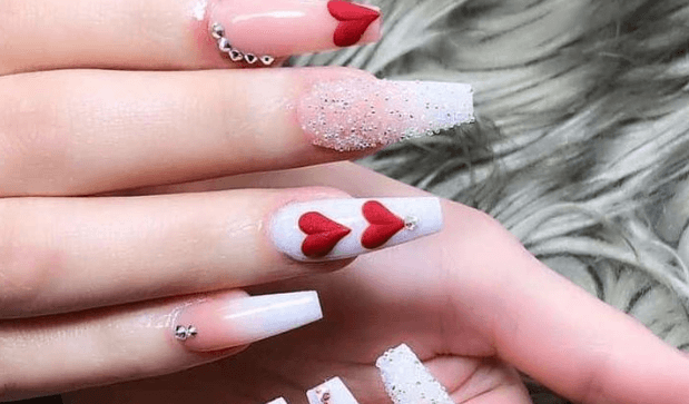 Cute:24pg5cqvgr4= Simple Valentines Day Nails