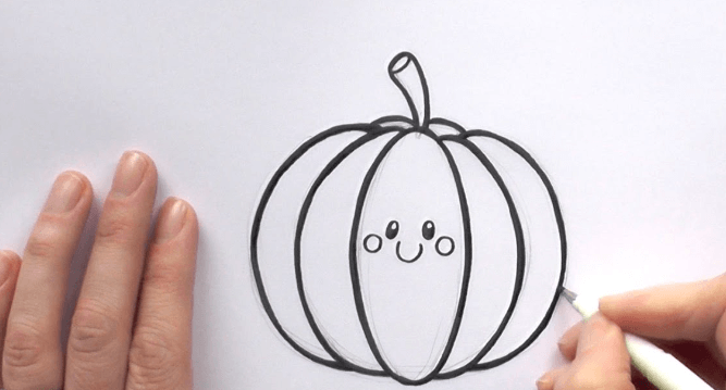 Cute:60bey1hu9lw= How to Draw a Pumpkin