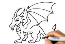 Simple:723wst7m6xg= Easy Dragon Drawing